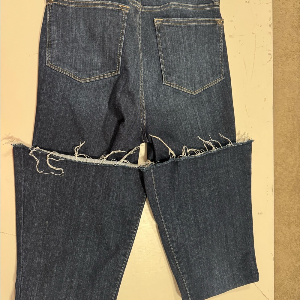 Judy Blue Dark Denim Wide Leg Jeans